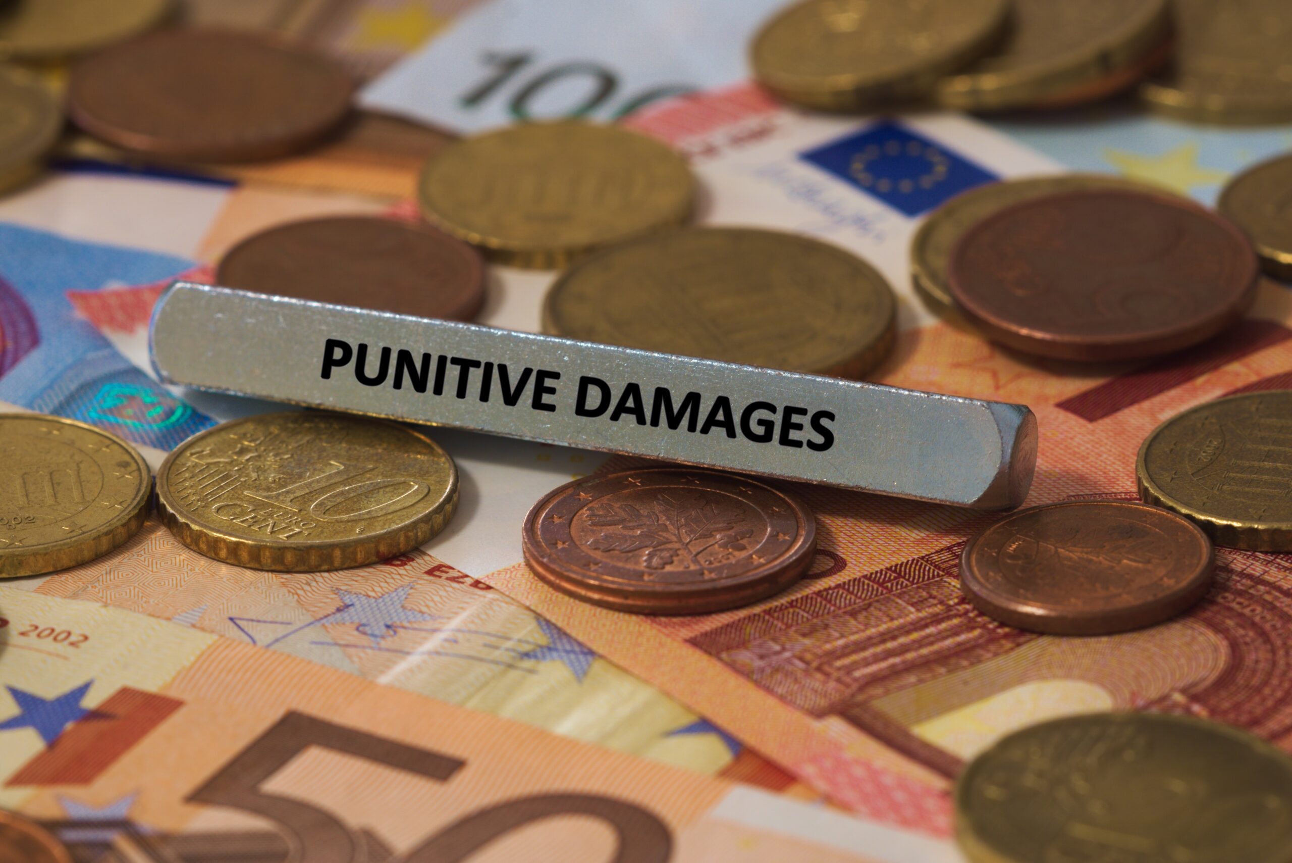 Punitive,Damages,-,The,Word,Was,Printed,On,A,Metal
