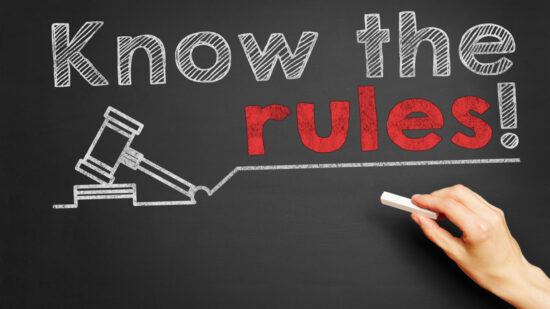 Hand,Writes,"know,The,Rules!",On,Blackboard